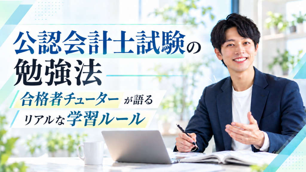 男性の合格者チューターが教えている様子